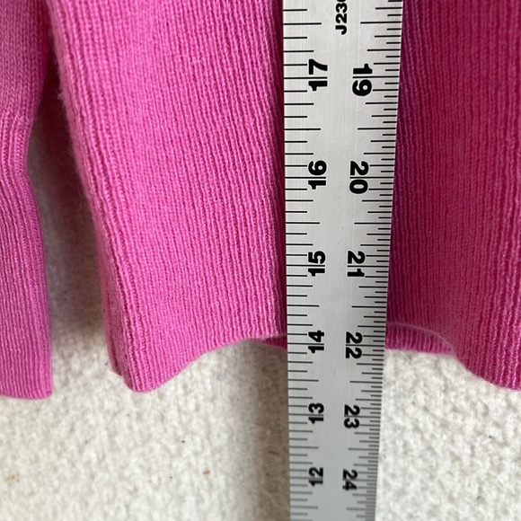 J crew Cashmere classic-fit crewneck sweater XXS Pink - Picture 4 of 8